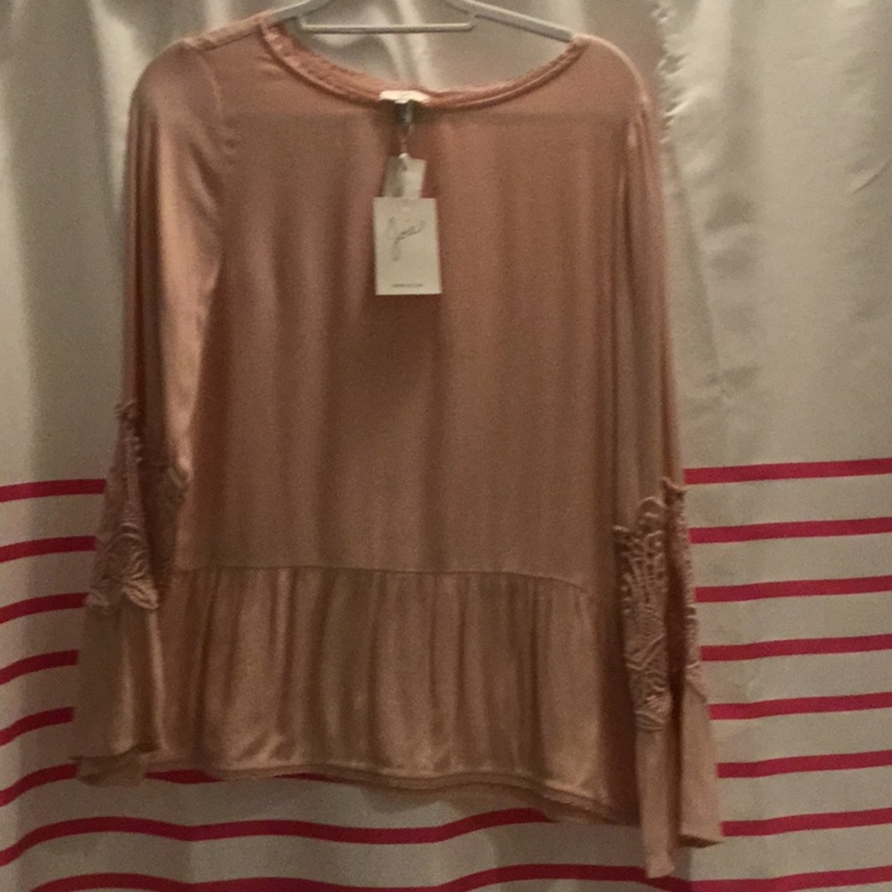 Joie peplum soft flowy blouse